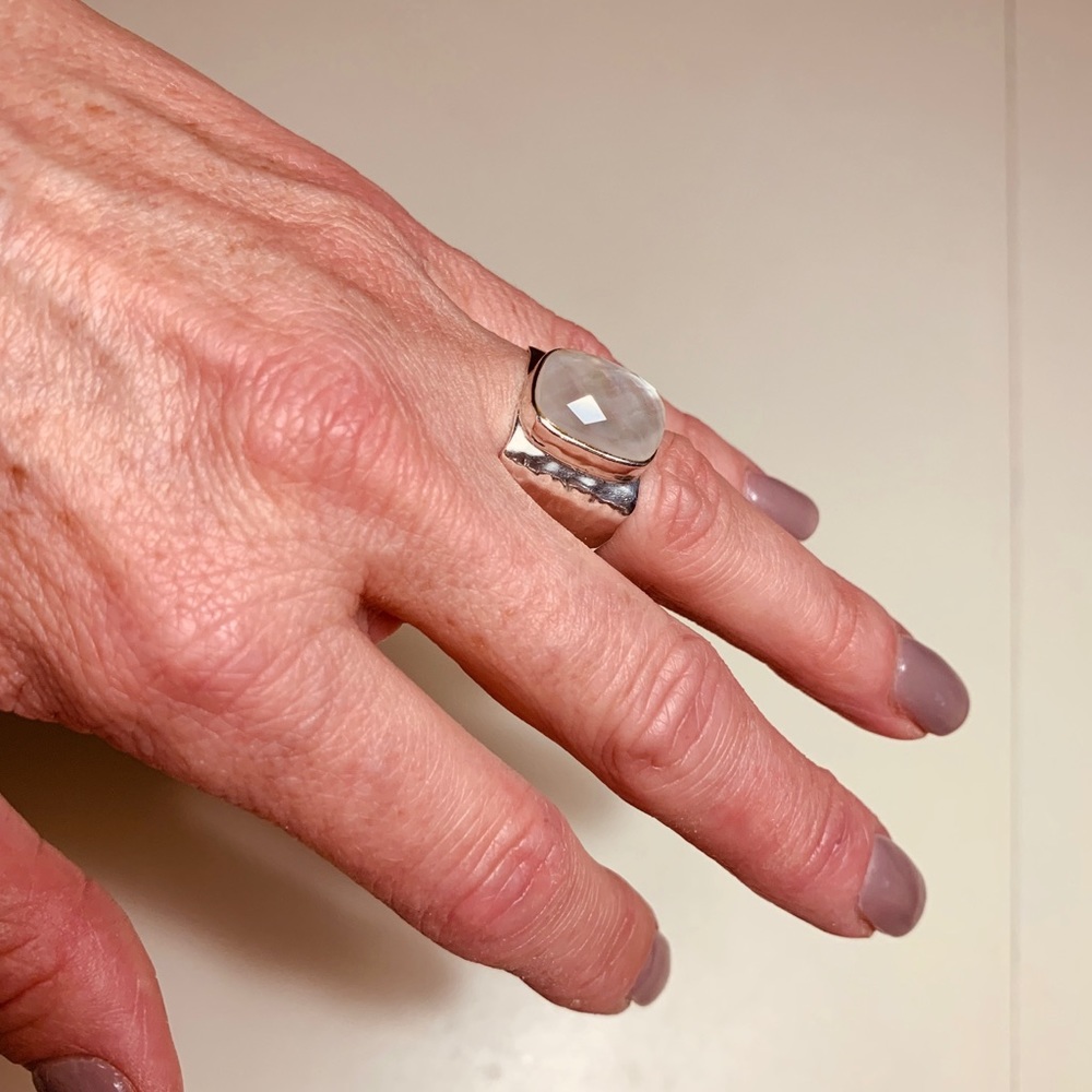 Sundance sterling silver and stone ring.